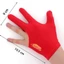 Găng Tay Ngáy GUSTAVA, Găng Tay Bi-a Thoáng Khí Mở Ba Ngón Tay, Spandex Chống Trơn Trượt Đàn Hồi Bida Phụ Kiện Nam Nữ