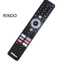 tay điều khiển remote từ xa tivi rindo giọng nói USB loại dài chính hãng-kèm pin-tay đầu bấm tivi rindo giọng nói USB