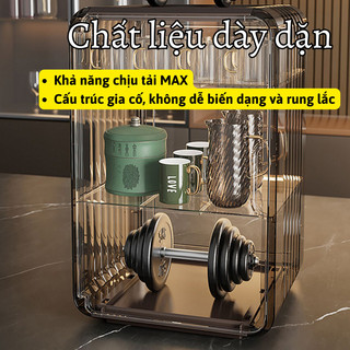 Tủ Đựng Ly Ấm Trà Myd.23 Nhựa Dày, Độ Bền Cao, Trang Trí Nhà Sang Xịn