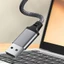 Bộ chuyển đổi thính giác exhila USB sang 3 Bộ chuyển đổi thính giác 5mm để kết nối tai nghe và Mic