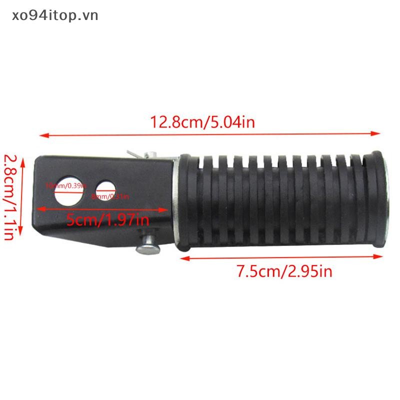 Xoitop Xe Máy Phía Sau Chân Xe Máy Chốt Chân Tương Thích Với GS125 GN125 Motocross Phụ Kiện Xe Máy Bàn Đạp VN