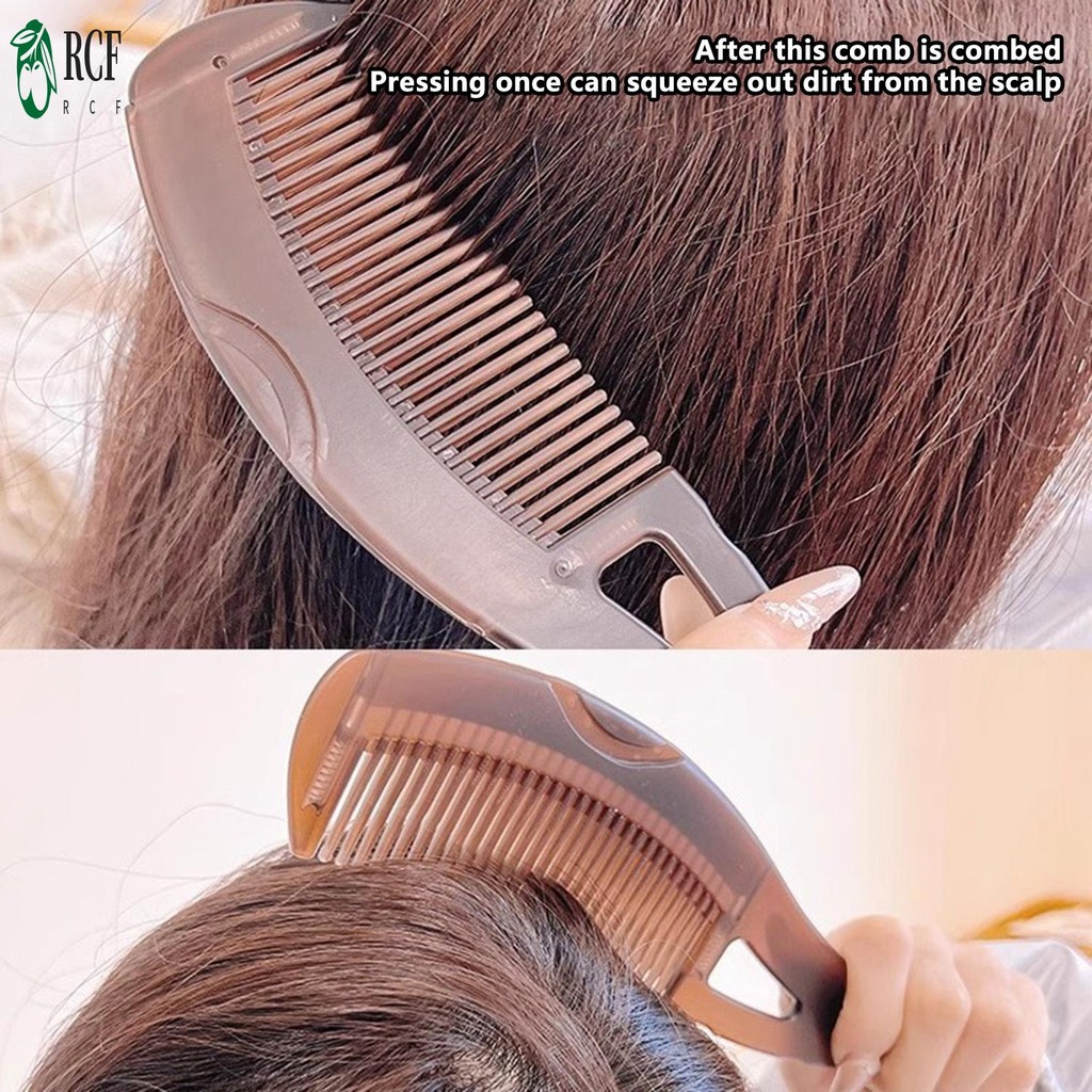 COD✨ Lược chải tóc loại bỏ gàu Lược Massage chống tĩnh điện tự làm sạch