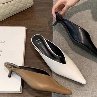 Giày cao gót gót nhọn 35-42 nữ xỏ chân cỡ lớn