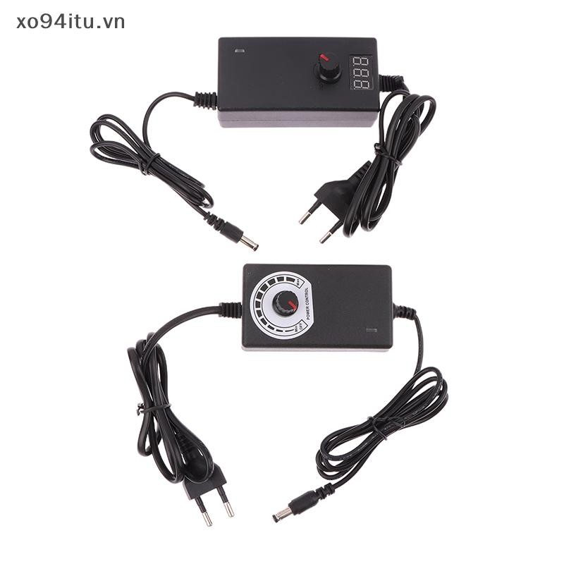 XOITU Có Thể Điều Chỉnh 3V 9V 12V 24V 1A 2A Đa Năng AC / Adapter Màn Hình Hiển Thị Điện Áp Điều Chỉnh Nguồn Điện Adatpor VN