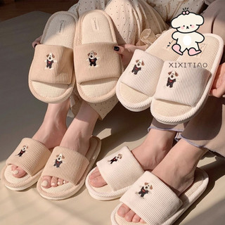 Xixitiao Dép Xuân Hè Trong Nhà Đế Mềm Sinh Viên Hút Mồ Hôi Thoáng Khí Thoải Mái Dễ Thương