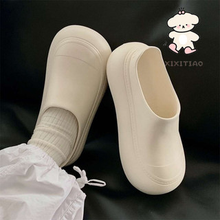 Xixitiao Dép Nữ Tăng Chiều Cao Kiểu Dáng Mới Đế Mềm Kiểu Dáng Thường Ngày