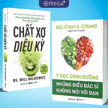 Bộ Sách Y Học Dinh Dưỡng Những Điều Bác Sĩ Không Nói Với Bạn + Chất Xơ Diệu Kỳ (Omega Plus) - Lẻ/Combo