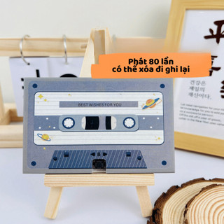 Thiệp Ghi Âm, Thẻ Ghi Âm Giọng Nói 60 Giây, Thiệp Sinh Nhật Ghi Âm Lời Chúc, Làm Quà Tặng Sinh Nhật NGÓI HOME - TGA01