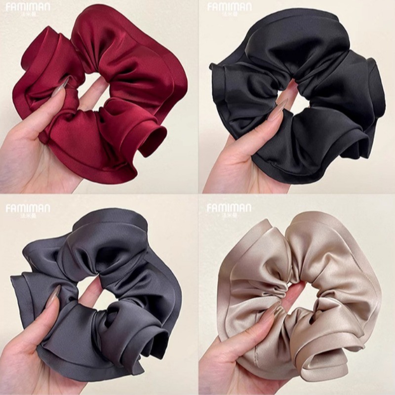 Dây buộc tóc Satin bền phong cách mới 2025