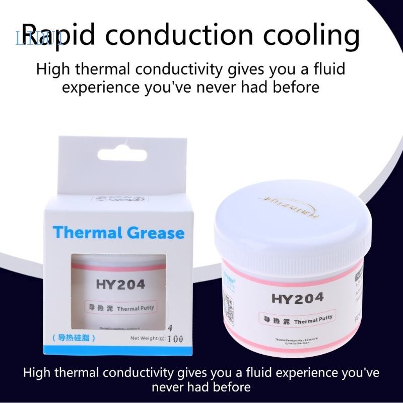 Halnziye Wärmeleitkitt 6.0W/mK - Thermal Putty Alternative Zu Wärmeleitpads