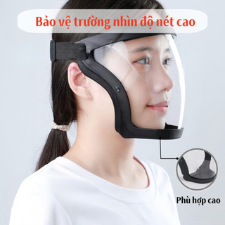 Mặt nạ bảo vệ công việccao cấp chắn Mặt nạ bảo vệ trong suốt chống bụi,  Chống hàn và chống mài,Có Lỗ Thoát khí mẫu mới