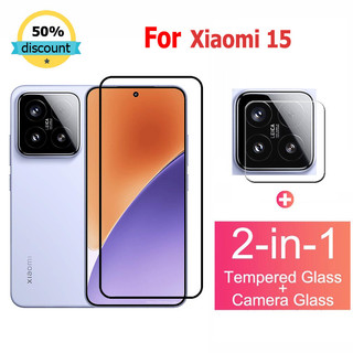 cường lực Xiaomi 15 5G Kính Cường Lực Bảo Vệ Màn Hình Cho Xiaomi 15 14 Ultra 14T Pro POCO X7 C75 C65 M6 X6 Pro Redmi 14C A3 A2 Plus 13C 12C Note 14 13 Pro Plus 5G Kính bảo vệ ống kính máy ảnh