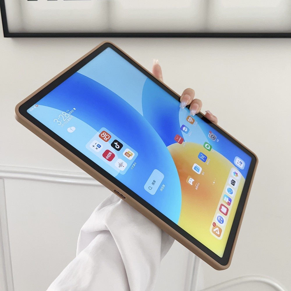 Ốp Lưng Cứng Tương Thích Với HUAWEI MatePad 11.5 2023 BTKR-W09 11.5 S 11.5S 2024 TGR-W09 Bao Da Thân Thiện Với Da Sa Mạc Vàng