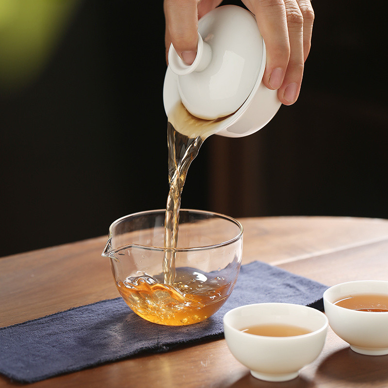 ✨Bộ Trà Du Lịch Gốm & Một Nồi Hai Cốc & Cốc Nhanh Di Động & Ấm Trà Kung Fu & Bộ Trà Du Lịch Ngoài Trời Có Túi
