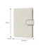 Hộp đựng hộ chiếu GUSTAVA RFID, Giấy chứng nhận đa chức năng RFID Túi đựng hộ chiếu, Da PU màu trơn di động chống trộm Ví đựng tiền xu nam nữ