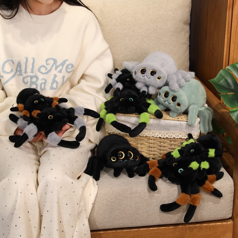 Lucas The Spider Sang Trọng Đồ Chơi Dễ Thương Lucas Spider Plushie Búp Bê Mặt Dây Chuyền Móc Khóa Nhiều Màu Sắc Nhện Nhồi Bông Đồ Chơi Nhà Để Bàn Trang Trí Đồ Chơi Cho Bé Mềm Mại Trẻ Em Bạn Bè Quà Tặng Sinh Nhật Excahnge