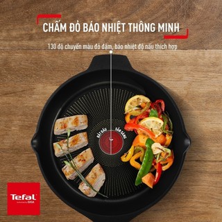 Chảo đúc cao cấp Tefal Robusto size 20/22/24cm - E2490244/E2490344/E2490444 - Bảo hành chính hãng