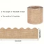 Nhãn dán viền áp phích CATIYAHA, Giấy viền gợn sóng màu DIY, Nhãn dán trang trí bảng màu đen chống thấm nước cho bảng lớp học Tiệc tại nhà