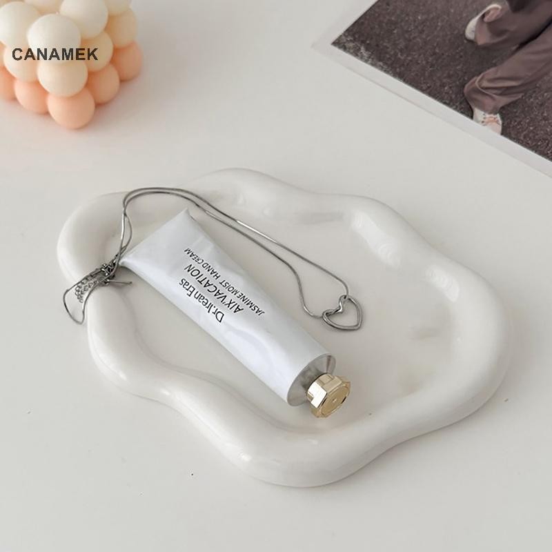 Canamek Hình Đám Mây Đĩa Gốm Trang Sức Món Ăn Khay Đựng CSF