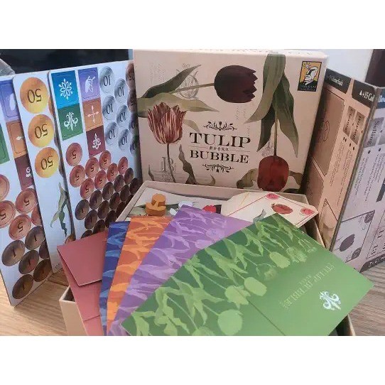 Boardgame Tulip Bubble Trò Chơi Kinh Doanh Hoa Tulip Tigar