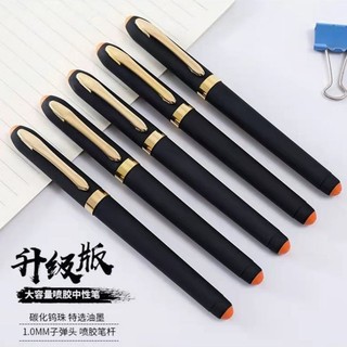 Bút Gel in đậm dung tích lớn bút ký văn phòng kinh doanh 0.5 Đen/0.7/1.0mm 8C45
