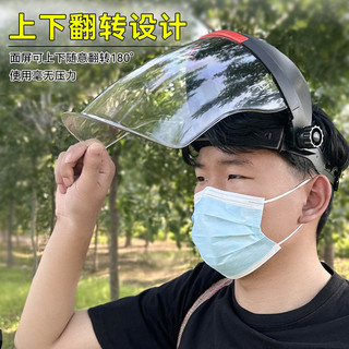 Mũ bảo vệ cho phun thuốc trừ sâu, chống khí, toàn mặt, cắt, mài, hàn, trong suốt, đơn giản VLB6