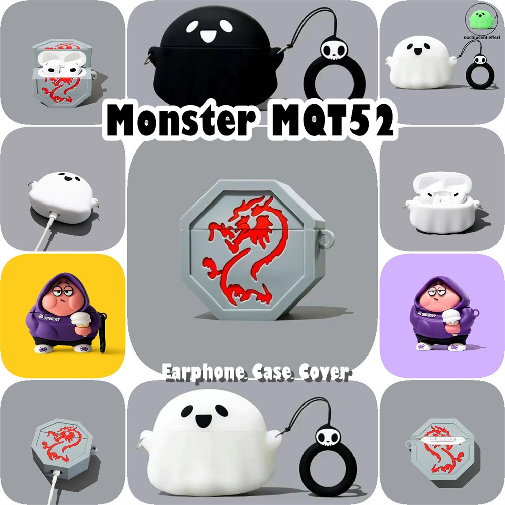 [Ngôi sao tương lai] Dành cho vỏ Monster MQT52 Vỏ silicon mềm Phim hoạt hình Vỏ tai nghe thú vị