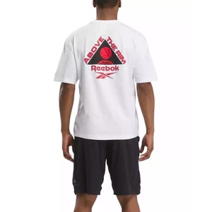 Bán REEBOK Nam Trên Vành In Hình Bóng Rổ Thể Thao Tay Ngắn 100% Cotton Áo Thun Cao Cấp 0509