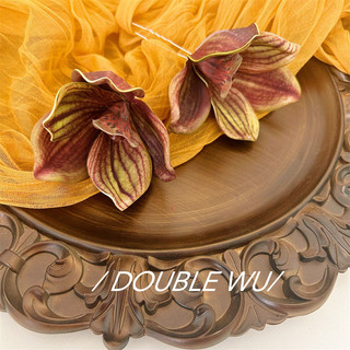 1 Cặp Kẹp Tóc Phong Cách Trung Quốc Mới, Hoá Tiết Hoa, Phụ Kiện Hanfu