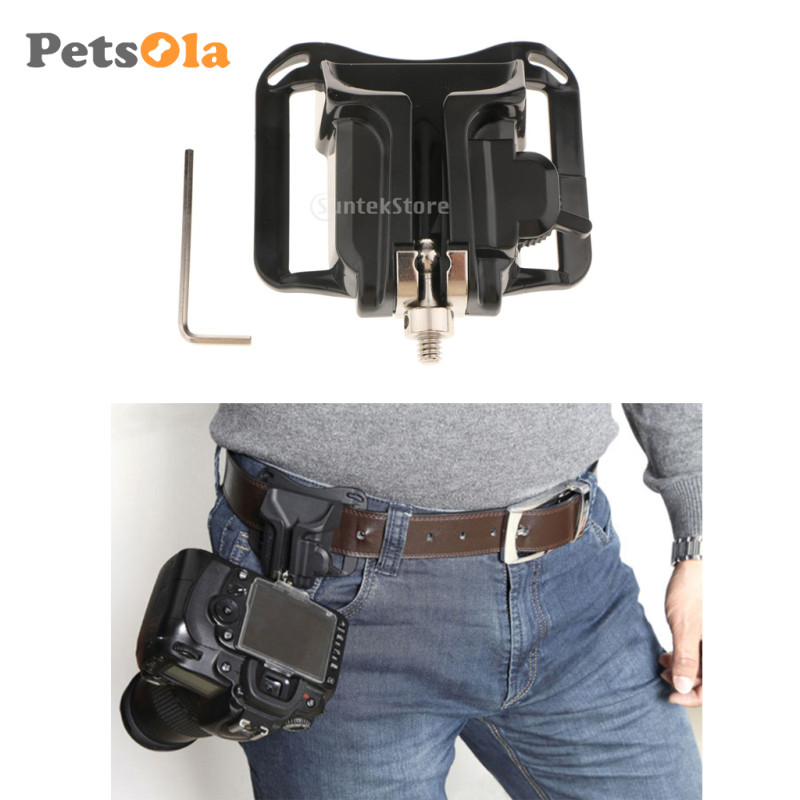 Kẹp gắn thắt lưng tải nhanh mạnh mẽ cho máy ảnh DSLR Canon Nikon