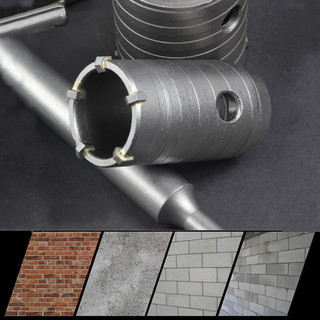 Mũi khoét lỗ tường lỗ to 30-60mm, mũi khoan bê tông gạch chuyên dụng lắp điều hòa