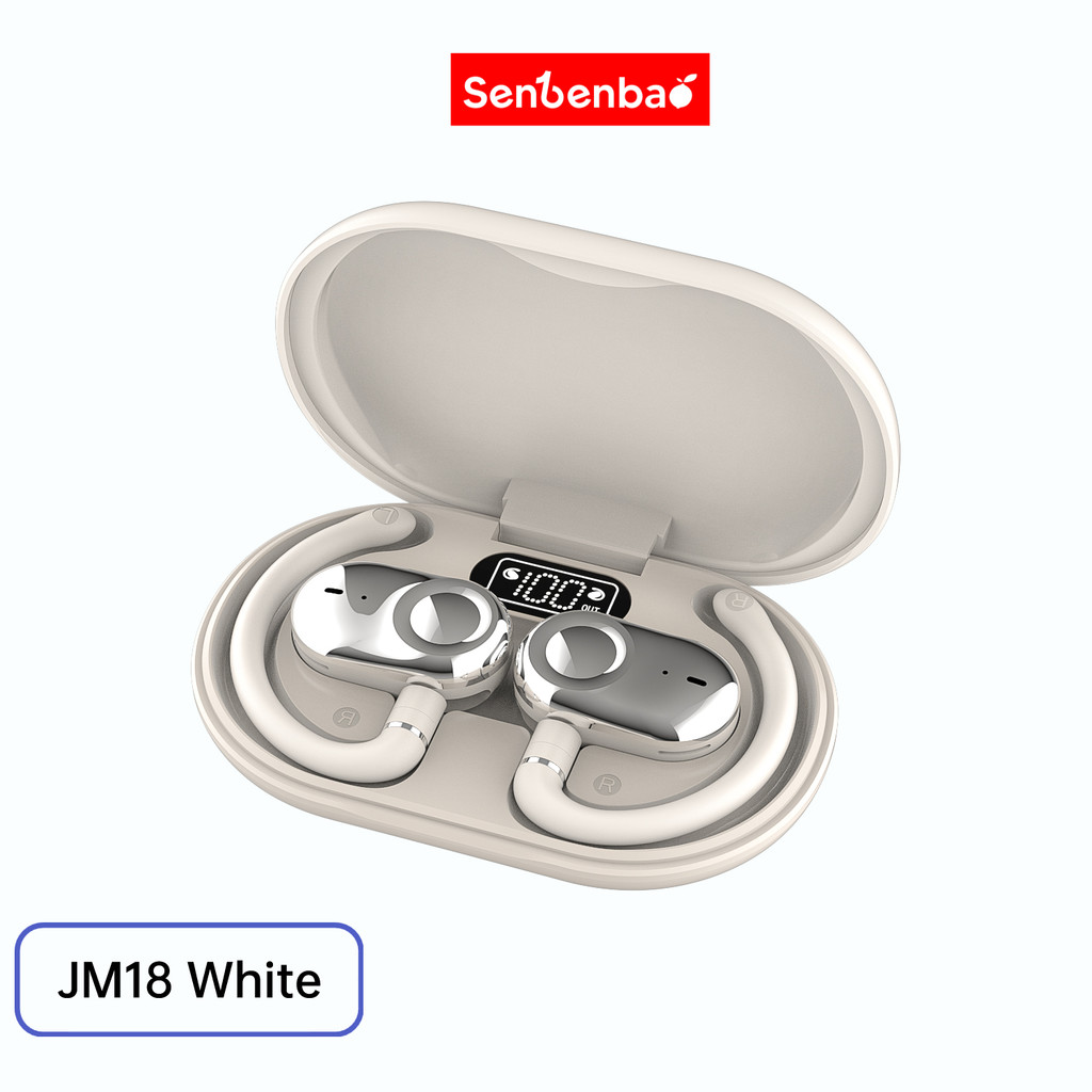 Senbenbao Original JM18 Tai nghe thể thao Bluetooth không dây 5.4TWS Micro khử tiếng ồn HiFi chống nước cho đèn LED phân tán