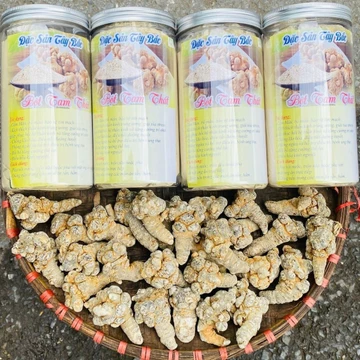 Bột tam thất bắc Hà Giang nguyên chất tự xay nghiền từ củ tam thất bắc hoang rừng Tây Bắc giúp cầm máu tiêu u