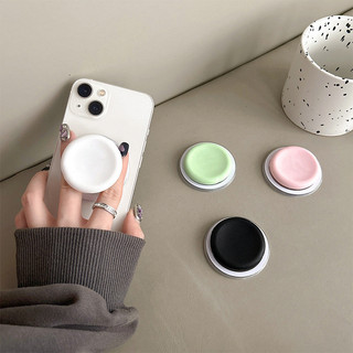 Giá đỡ điện thoại từ tính tròn Macron cho vỏ Magsafe và IPhone 15 14 13 12 Pro Max 14 Plus có thể gập lại Pop Ring Grip Giá đỡ bàn co giãn màu