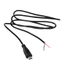 Fol Nam Loại C đến 2 Pin Dây Nối Dài USB C Pigtail 2Pin Dây Cáp Nguồn 22AWG