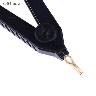 XOITU 1 Kẹp Cá Sấu 90MM Đồng Vàng Kelvin Kẹp Kẹp Thử Nghiệm Mỏ Vịt Kẹp Cho Dụng Cụ Điện Chính Xác VN