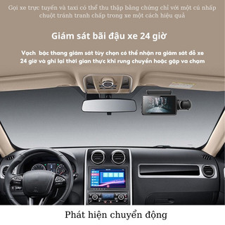 Camera hành trình ô tô 4TAXI Ghi hình trước trong xe Kết nối điện thoại Phân giải 1080HD Hỗ trợ ghi hình đêm BH 12 tháng