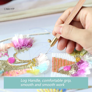 Cyp 1 Bộ thêu kiểu Pháp DIY thêu tay chéo móc 3 vinh quang