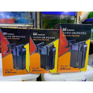 LỌC TREO SUNSUN HBL 801, HBL 802, HBL 803 CHO HỒ CÁ 60 ĐẾN 80CM