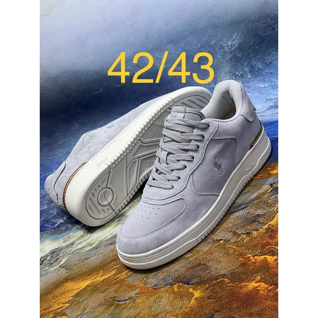 Giày sneaker hàng hiệu Polo Ralph Lauren Masters Court Leather Sneaker - Low Tops 2024 chính hãng - nhiều phối màu
