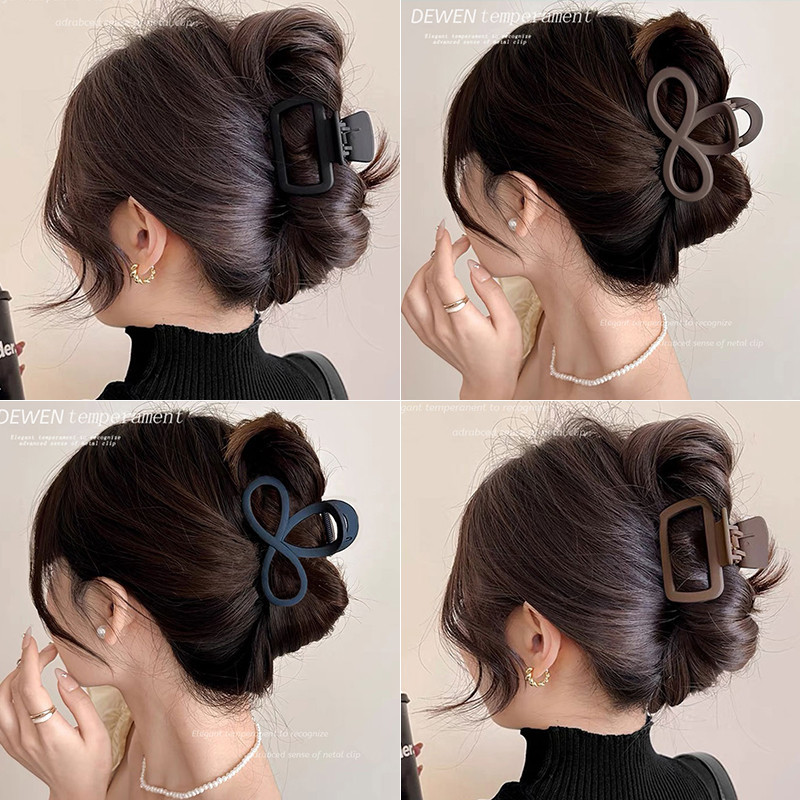 Mờ Kích Thước Nhỏ Lấy Kẹp Đuôi Ngựa Cao Nữ Cá Mập Tóc Mũ Đội Đầu