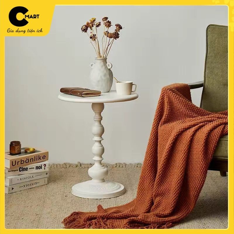𝐂𝐌𝐀𝐑𝐓.𝐆𝐢𝐚 𝐝𝐮̣𝐧𝐠 Bàn Trà Nhỏ Bàn Góc Tối Giản Hiện Đại, Bàn Đầu Giường, Bàn Tròn Nhỏ Ban Công CMB02 | BigBuy360 - bigbuy360.vn