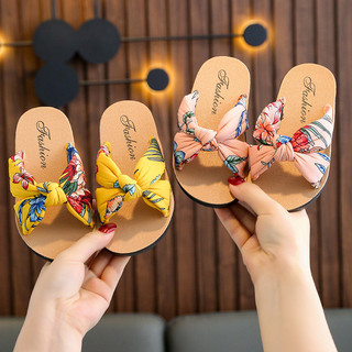 Dép bé gái xốp mềm thoải mái in họa tiết phong cách Bohemian