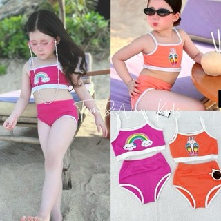 B14-[tomnaukid] Đồ bơi bé gái cực dễ thương Size từ 9-31Kg