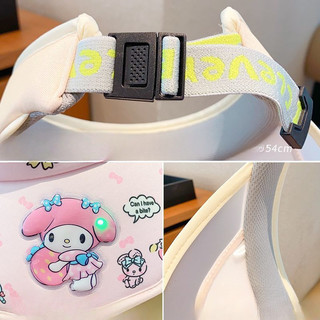 Mũ chống nắng hoạt hình Sanrio Kuromi 2024 cho trẻ em - Chống tia cực tím