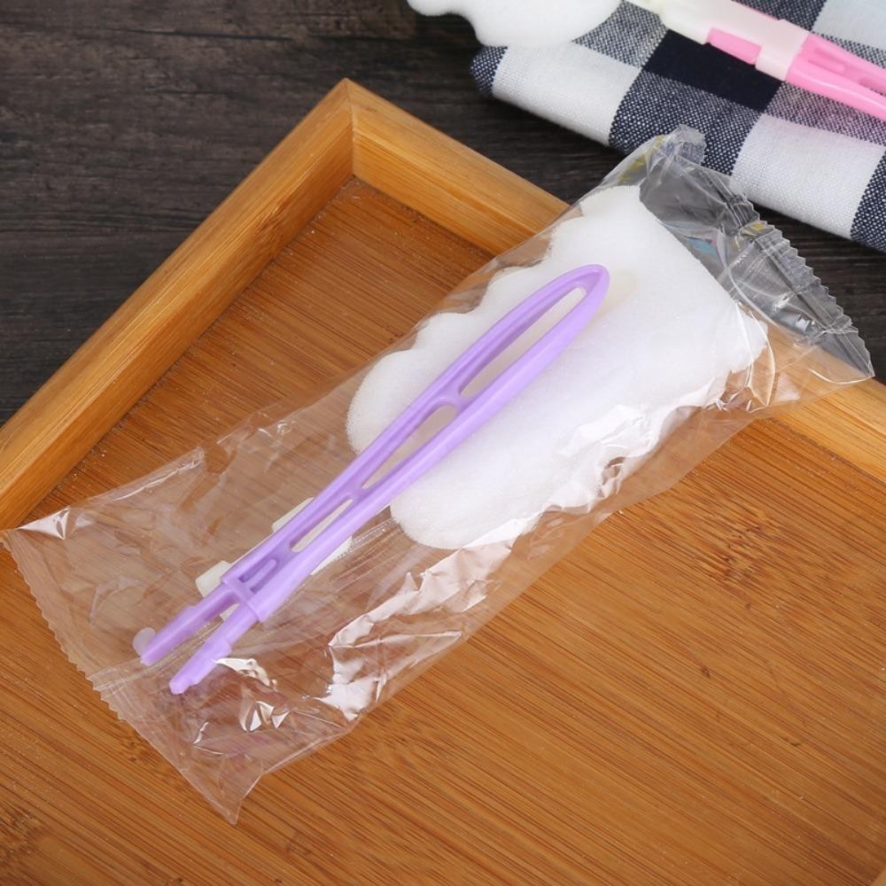 Bàn chải cốc xốp ODAKA, Bàn chải bình sữa di động có thể gập lại, Bàn chải làm sạch cốc có thể tháo rời hữu ích Chai cổ hẹp