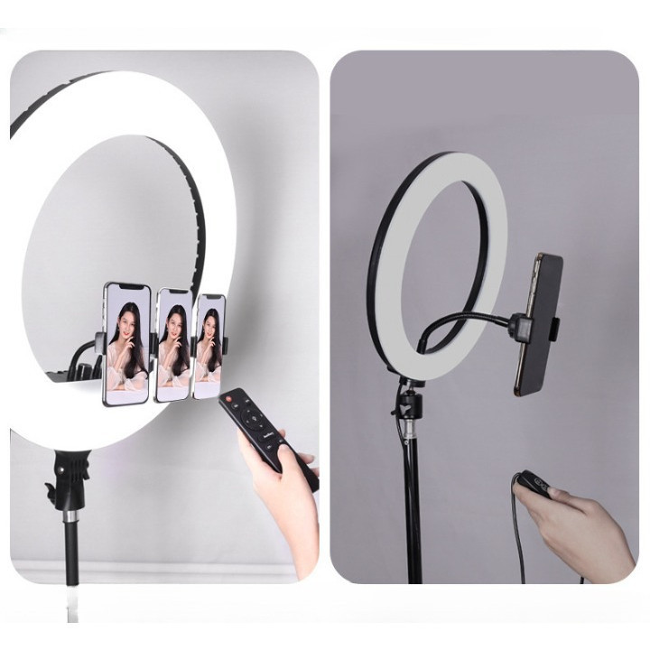 Đèn livestream RL14 36cm - Đèn livestream bán hàng siêu sáng hỗ trợ quay chụp bảo hành 12TH