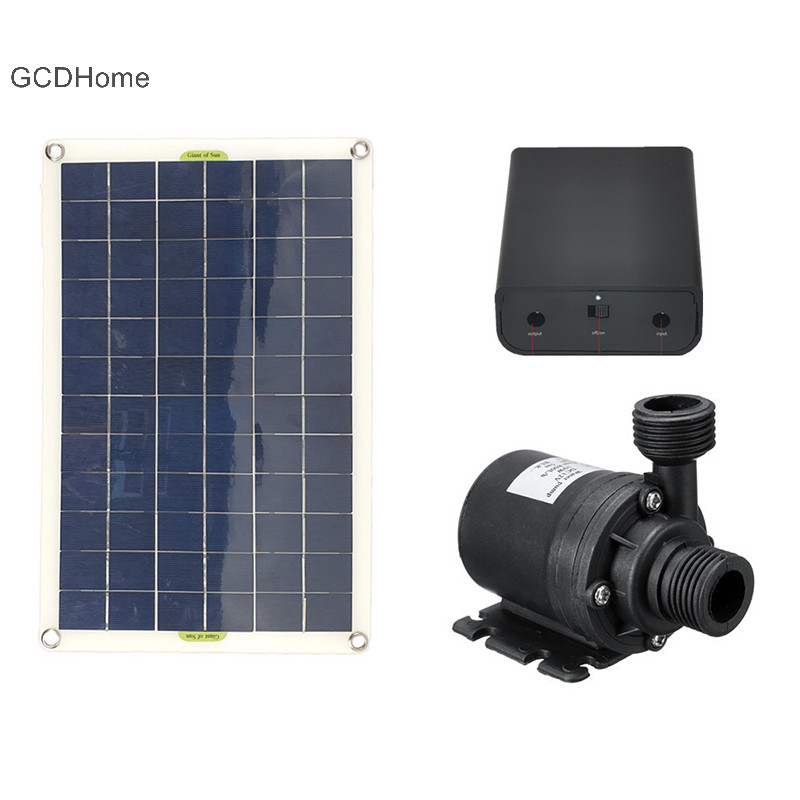Máy bơm nước năng lượng mặt trời GCDHome Bộ không chổi than Động cơ bơm nước chìm siêu yên tĩnh HOT