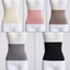 JKDESIGN Thắt lưng nhiệt co giãn Polyester lông cừu, bảo vệ lạnh cho mùa đông, hỗ trợ stoma unisex