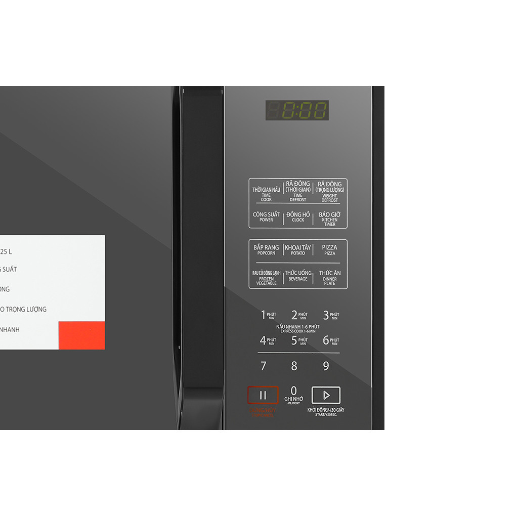 Lò vi sóng Toshiba MM-EM25PE(BM) 25 lít - Công suất 800W - Bảo hành chính hãng 12 tháng